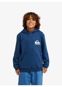 Kapuzensweatshirt Quiksilver "OMNI LOGO HOODIE YOUTH", Jungen, Gr. 16, schwarz denim, Obermaterial: 80% Baumwolle, 20% Polyester, Sweatshirts Kapuzensweatshirt, f&uuml;r Kindergr&ouml;&szlig;en 10, 12, 14 und 16