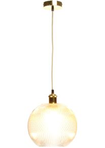 Kayoom H&auml;ngeleuchte "Neptun", transparent, &Oslash; 25cm H: 26cm, 1 Stk., Leuchten, handgefertigt, modern, H&auml;ngeleuchte