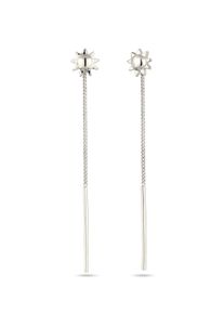 Paar Ohrh&auml;nger Elli "Ohrringe Ohrh&auml;nger Sonne 925 Sterling Silber" Gr. 50, silber, Ohrringe, Damen, 50, Silber 925 (Sterlingsilber), Paar Ohrh&auml;nger
