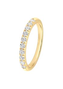 Diamantring ONE ELEMENT "Ring aus 585 Gold" Gr. 56, gold, Fingerringe, Damen, 56, Gelbgold 585, Diamantring