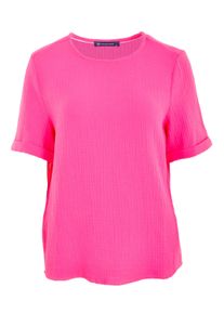 T-Shirt NAVIGAZIONE "NAVIGAZIONE Tunika", Damen, Gr. 52, pink, Obermaterial: 100% Baumwolle CO., regular fit, Rundhals, Shirts T-Shirt, aus reiner Baumwolle