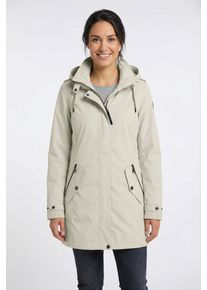 G.I.G.A. by Killtec Parka "GS 94 WMN PRK", Damen, Gr. 36, beige (champagner), Obermaterial: 100% Polyester. Futter: 100% Polyester, G.I.G.A. DX BY KILLTEC, Jacken Parka, mit abzipp- und regulierbarer Kapuze mit Schirm