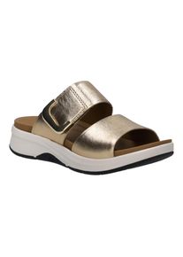 Sandale Josef Seibel "Estelle 15, gold", Damen, Gr. 42, gold, Obermaterial: 100% Rindsleder Leather cow., Schuhe Sandale