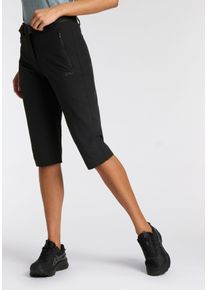 Trekkinghose CMP, Damen, Gr. 48, N-Gr, schwarz (nero), Obermaterial: 89% Polyester, 11% Elasthan, Hosen Trekkinghose, mit Rei&szlig;verschlusstaschen, atmungsaktiv, gerader Beinschnitt