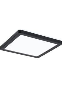 Paulmann LED Panel "Atria Shine 4000K IP44 eckig", schwarz, 1, H: 3cm, 1 Stk., Leuchten, Backlight, LED Panel