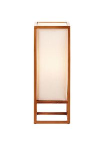 Brilliant Tischleuchte "Seaside", beige (natur, wei&szlig;), 1, H: 53cm, 1 Stk., Leuchten, 53cm natur/wei&szlig;, Tischleuchte