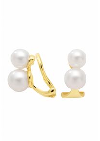 Adelia&acute;s Paar Ohrclips ADELIA&acute;S "Adelia's 333 Gold Ohrringe Ohrclips mit S&uuml;&szlig;wasser Zuchtperle", gold, Ohrringe, Damen, ..., Gelbgold 333, Paar Ohrclips, mit S&uuml;&szlig;wasser Zuchtperle Goldschmuck f&uuml;r Damen