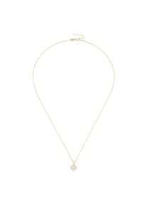 Goldkette Luigi Merano "Kette Anh&auml;nger-Bl&uuml;te mit Perlmutt, Gold 375", bunt (perlmutt), Halsketten, Damen, Gelbgold 375, Goldkette