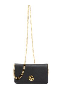 Geldb&ouml;rse GABRIELLA GUCCI "QUEEN", Damen, schwarz, Lederimitat, Kleinlederwaren Geldb&ouml;rse, Damen Portemonnaie, Geldbeutel, Scheintasche mit Kette