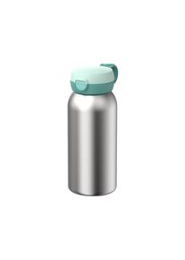 Trinkflasche Mepal "Edelstahl-Trinkflasche mit Klappdeckel Campus 600 ml", gr&uuml;n (cool mint), H:19,5cm, Trinkflaschen, Trinkflasche, Sp&uuml;lmaschinengeeignet