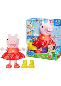 Stehpuppe Hasbro "Peppa Pig, Peppas Matschepf&uuml;tzen-Party", bunt, Puppen, Kinder, Stehpuppe, mit Funktionen