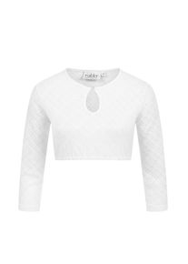 N&uuml;bler Dirndlbluse N&Uuml;BLER "Dirndlbluse Anni", Damen, Gr. 38, wei&szlig;, Obermaterial: 94% Polyamid PA. 6% Elasthan EL., Blusen Dirndlbluse