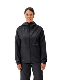 Regenjacke Vaude "WOMEN'S LOAMER RAIN JACKET", Damen, Gr. 40, schwarz, Obermaterial: 100% Polyester, normal, Jacken Regenjacke, wind- und wasserdichte Ausf&uuml;hrung, kompakt verstaubar, normale L&auml;nge