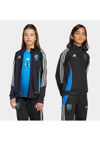 Trainingsjacke adidas Performance "JUDE BELLINGHAM KIDS", Kinder, Gr. 152, schwarz, Obermaterial: 100% Polyester, Jacken Trainingsjacke