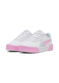 Sneaker Puma "CARINA 30 FADED GLOW PS", M&auml;dchen, Gr. 35, Puma wei&szlig;, mauve glow, Synthetik, Schuhe Sneaker