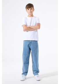Gerade Jeans Garcia, Jungen, Gr. 176, N-Gr, medium used, Denim/Jeans, Obermaterial: 100% Baumwolle, unifarben, normal lang, Jeans Gerade Jeans, im 5-Pocket-Style, f&uuml;r Boys