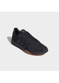 Sneaker adidas Sportswear "RUN 76/26", Herren, Gr. 48, core schwarz, core schwarz, amber gum, Leder, Synthetik, Textil, Schuhe Sneaker