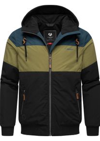 Outdoorjacke Ragwear "Outdoorjacke Jayce YOUMODO", Herren, Gr. XL, gr&uuml;n (olive), Obermaterial: 100% Polyester PES. Obermaterial: Futter: 100% Polyester PES. 100% Polyester PES., gerade h&uuml;ftbedeckend, hoch geschlossener Ausschnitt, &Auml;rmel ohne &Auml;rmelschlitz Rippstrickb&uuml;ndchen, Jacken Outdoorjacke, Sportliche Herren Winterjacke mit Kapuze