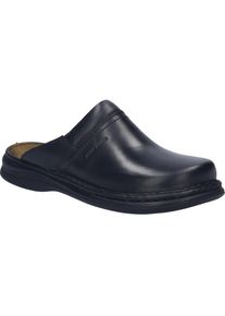 Clog Josef Seibel "Max, schwarz", Herren, Gr. 46, schwarz, Obermaterial: 100% Rindsleder Leather cow., Schuhe Clog
