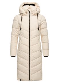 Steppmantel Marikoo "Steppmantel Sahnekatzii XIV-1", Damen, Gr. M, cream, Obermaterial: 100% Polyester PES. Obermaterial: Futter: 100% Polyester PES. 100% Polyester PES., M&auml;ntel Steppmantel