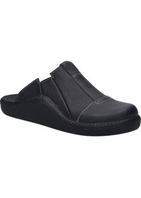 Hausschuh Josef Seibel "Monaco 288, schwarz", Herren, Gr. 44, schwarz, Obermaterial: 100% Rindsleder Leather cow., Schuhe Hausschuh
