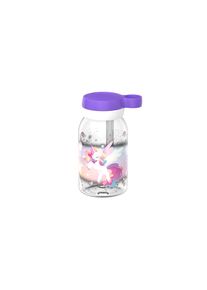 Trinkflasche Mepal "Trinkflasche mit Trinkhalm Campus 450 ml", unicorn glow, H:15,5cm, Trinkflaschen, Trinkflasche, Sp&uuml;lmaschinengeeignet