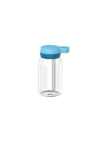 Trinkflasche Mepal "Trinkflasche mit Trinkhalm Campus 450 ml", cool blau, H:15,5cm, Trinkflaschen, Trinkflasche, Sp&uuml;lmaschinengeeignet