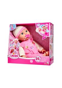 Babypuppe Simba "Laura Baby Whoopee", rosa, Puppen, Baby, Babypuppe, mit Funktionen