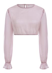 Dirndlbluse N&Uuml;BLER "Dirndlbluse Cordula", Damen, Gr. 40, rosa, Obermaterial: 100% Polyester PES., Blusen Dirndlbluse