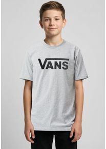 T-Shirt Vans "CLASSIC DROP V SS CREW TEE-B", Jungen, Gr. XL, athletic hea, Obermaterial: 100% Baumwolle, normal, Rundhals, Shirts T-Shirt