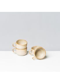 Tasse GIPFELST&Uuml;CK "Nebelwald", beige, 4, Trinkgef&auml;&szlig;e, Tasse