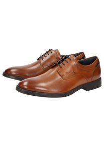Schn&uuml;rschuh Sioux "Foriolo-707-H", Herren, Gr. 46 (UK 11), braun (cognac), Obermaterial: 100% Kalbsleder CAL. 100% Gummi rubber., Schuhe Schn&uuml;rschuh