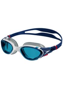Schwimmbrille Speedo "Biofuse 2.0", blau (blau, wei&szlig;), Sportbrillen, Schwimmbrille, f&uuml;r Erwachsene, mit Markenlogo, formstabiles Material