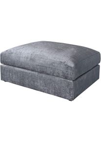Polsterhocker OTTO HOME "Soft&Cosy XXL, B: 125 cm - OTTO. Verl&auml;ssliche Qualit&auml;t.", dunkelgrau, B:125cm H:52cm T:101cm, 100% Polyester, Hocker, Polsterhocker, Mega-Hocker, in Cord oder Chenille-Struktur w&auml;hlbar