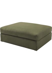 Polsterhocker OTTO HOME "Soft&Cosy XXL, B: 125 cm - OTTO. Verl&auml;ssliche Qualit&auml;t.", olive, B:125cm H:52cm T:101cm, 100% Polyester, Hocker, Polsterhocker, Mega-Hocker, in Cord oder Chenille-Struktur w&auml;hlbar