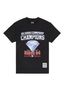 T-Shirt DC Shoes "Home Run", Herren, Gr. S, schwarz, Obermaterial: 100% Baumwolle., Shirts T-Shirt