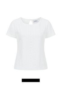 N&uuml;bler Dirndlbluse N&Uuml;BLER "Trachtenbluse Erika", Damen, Gr. 46, beige (creme), Obermaterial: 50% Polyester PES. 50% Wolle mw., Blusen Dirndlbluse