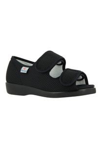 Sandale VAROMED, Damen, Gr. 46, schwarz, Polyester, Schuhe Sandale