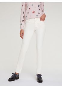 Cordhose Heine, Damen, Gr. 48, Normalgr&ouml;&szlig;en, wei&szlig; (sanftes wei&szlig;), 98% Baumwolle, 2% Elasthan, unifarben, lang, Hosen Cordhose