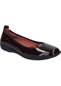 Ballerina Josef Seibel "Fenja 01, bordeaux", Damen, Gr. 39, rot (bordeaux), Obermaterial: 100% Rindsleder Leather cow., Schuhe Ballerina