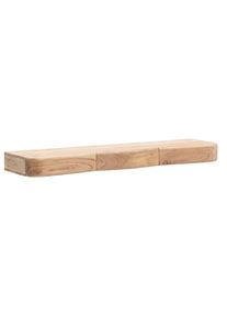 Livetastic Wandboard, Akaziefarben, Holz, Akazie, massiv, 100x8x20 cm, Wohnzimmer, Regale, Wandboards