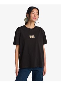 T-Shirt Billabong "IN THE BEYOND", Damen, Gr. XS (34), schwarz (schwarz pebble), Obermaterial: 100% Baumwolle, Shirts T-Shirt, aus Baumwolle, in den Gr&ouml;&szlig;en XS bis XL