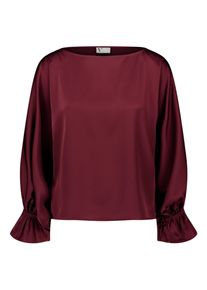 Satinbluse Vera Mont "Satin-Bluse mit Fledermaus&auml;rmeln", Damen, Gr. 46, rot (deep dahlia), Obermaterial: 100% Polyester PES., Blusen Satinbluse
