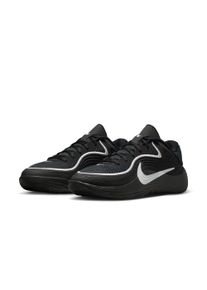 Basketballschuh Nike "Nike Precision 8 Low", Herren, Gr. 47,5, schwarz, wei&szlig;, wei&szlig;, Synthetik, Textil, Schuhe Basketballschuh