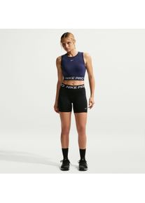 Trainingstights Nike "W NP DF 365 MR 5IN SHORT USM", Damen, Gr. S, N-Gr, schwarz, wei&szlig;, Obermaterial: 83% Polyester, 17% Elasthan, Hosen Trainingstights, schnell trocknendes Material, atmungsaktiv, mit elastischem Bund
