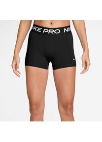 Trainingstights Nike "W NP DF 365 MR 3IN SHORT USM", Damen, Gr. XL, N-Gr, schwarz, wei&szlig;, Obermaterial: 83% Polyester, 17% Elasthan, Hosen Trainingstights, sportlicher Stil, leichtes und geschmeidiges Material