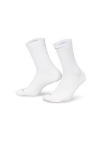 Funktionssocken Nike "U NK LTWT RUN CREW 1PR - 200", Damen, Gr. XL (46/50), wei&szlig; (wei&szlig;, schwarz,), Obermaterial: 62% Polyester, 33% Nylon, 5% Elasthan, Socken Funktionssocken