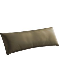 Sit & More Polsterauflage SIT & MORE "Eve", olive, B:65cm H:25cm T:10cm, Leder, Polsterauflagen, Polsterauflage