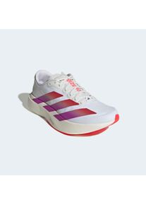 Laufschuh adidas Performance "ADIZERO EVO SL", Herren, Gr. 48, rosa (cloud wei&szlig;, lucid rot, crystal wei&szlig;), Textil, Schuhe Laufschuh, angelehnt an das Design vom Adios Pro Evo