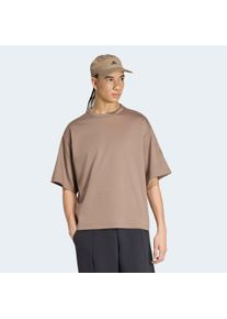 T-Shirt adidas Sportswear "SOFT LUX", Herren, Gr. S, khaki six, Obermaterial: 100% Baumwolle, normal, Rundhals, Shirts T-Shirt
